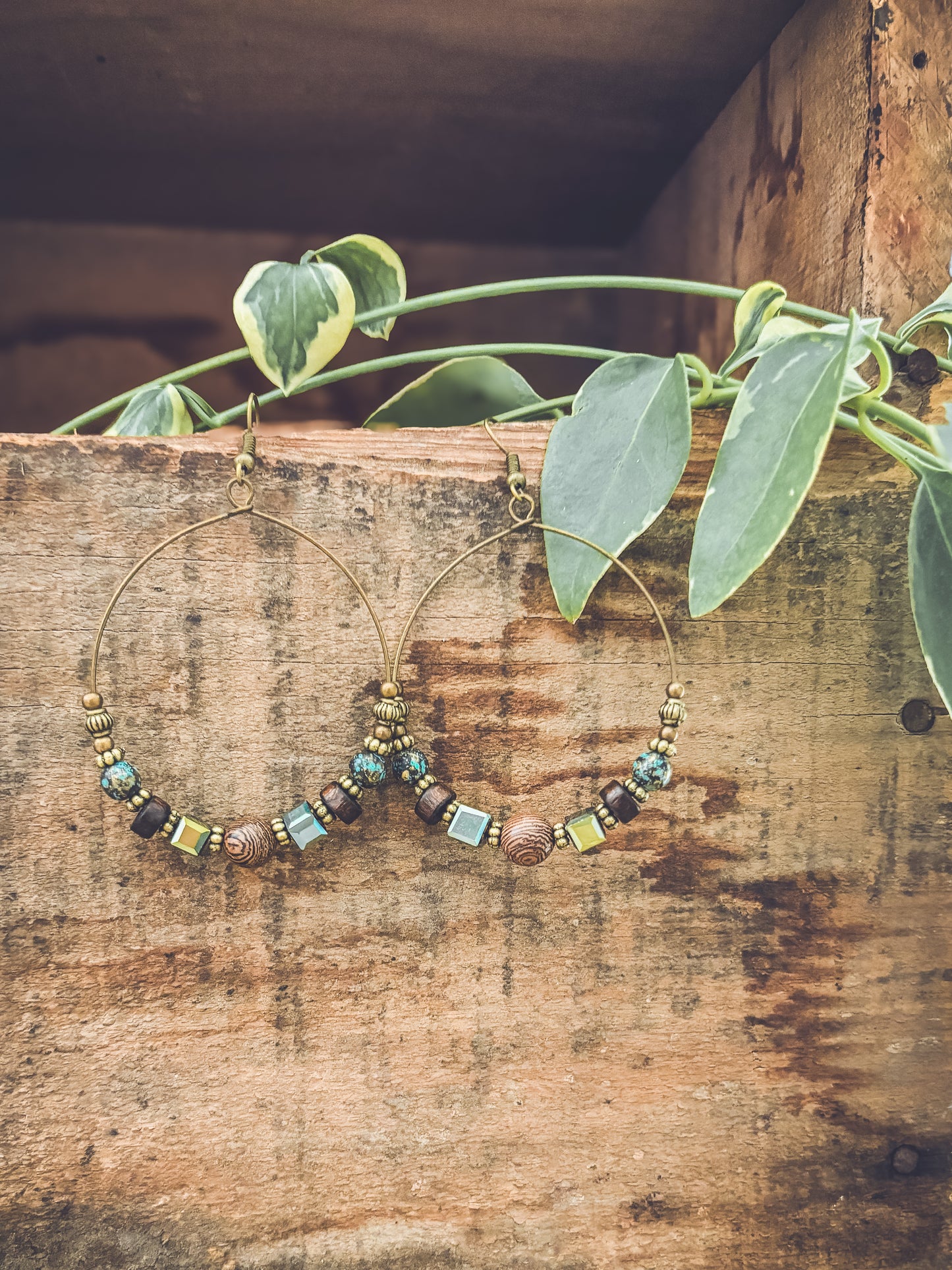 Bohemian Hoop Earrings