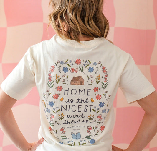 Home Is the Nicest Word - Pippi Tee - Ivory