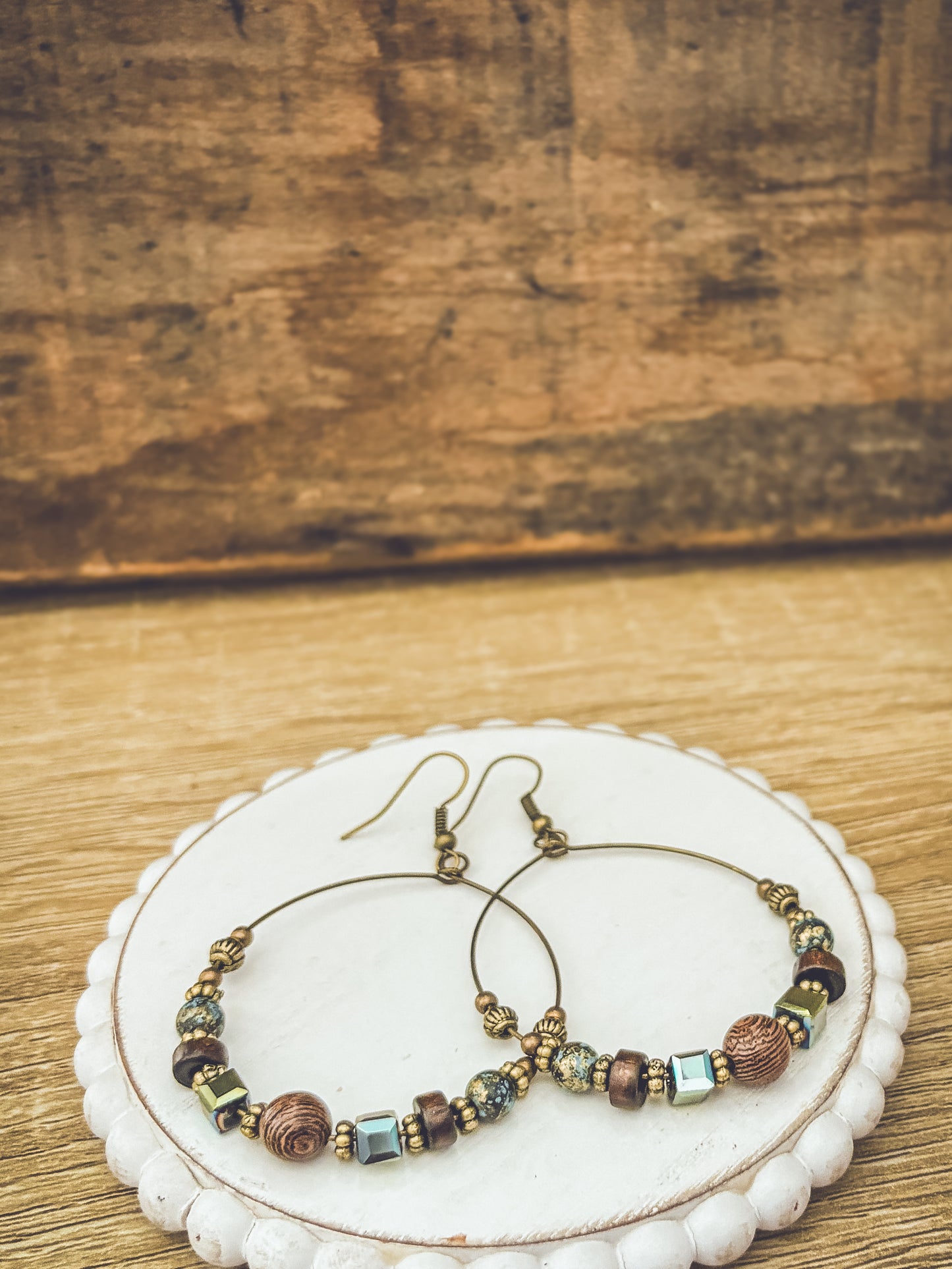 Bohemian Hoop Earrings