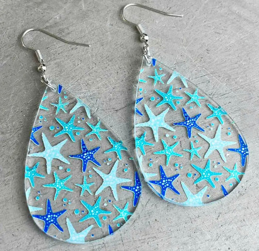 Beautiful and Fun Starfish Earrings