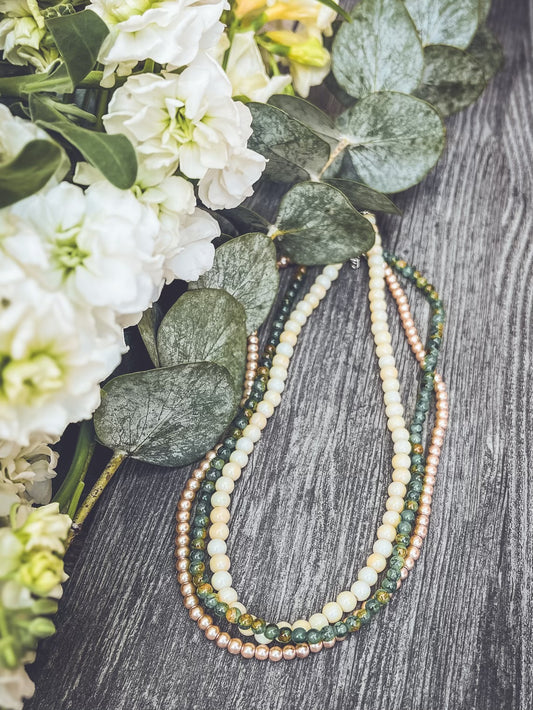 Beautiful Beaded Necklace Set