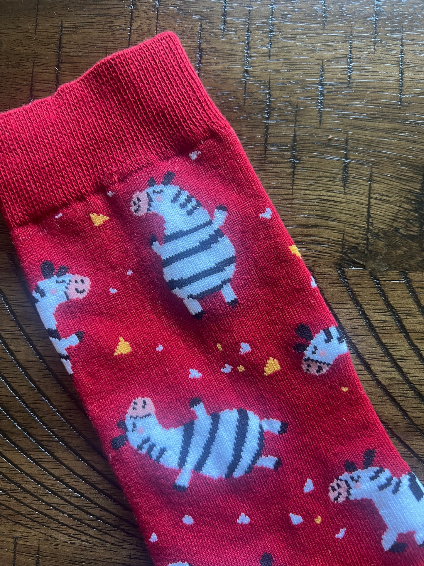 Adorable Zebra Socks