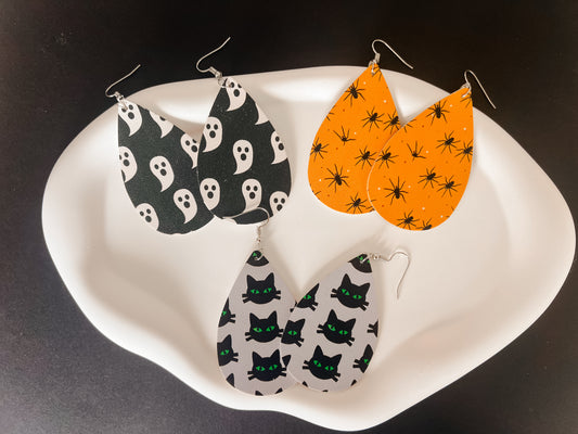 Adorable Halloween Drop Earrings Set