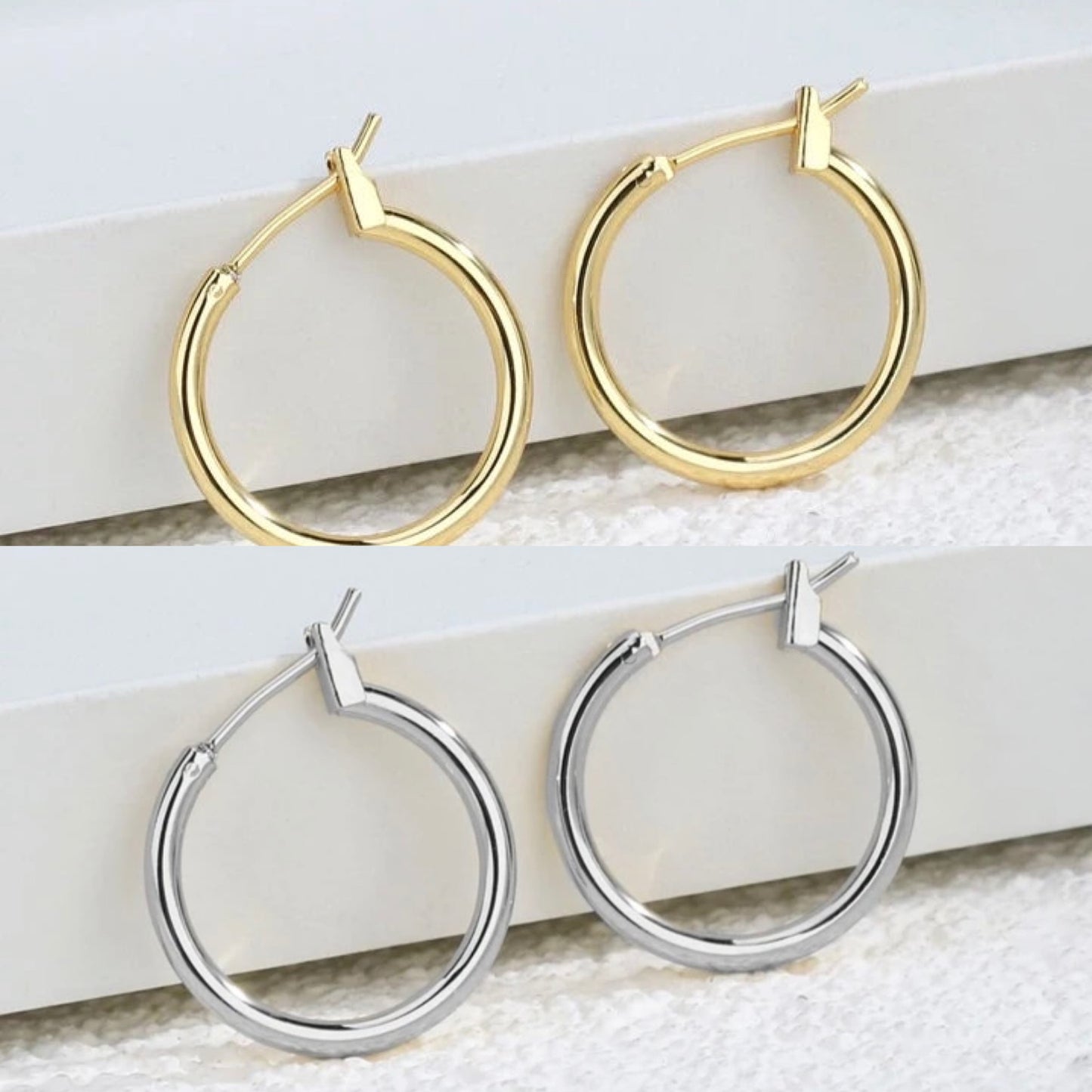 The Everyday Hoop Earrings