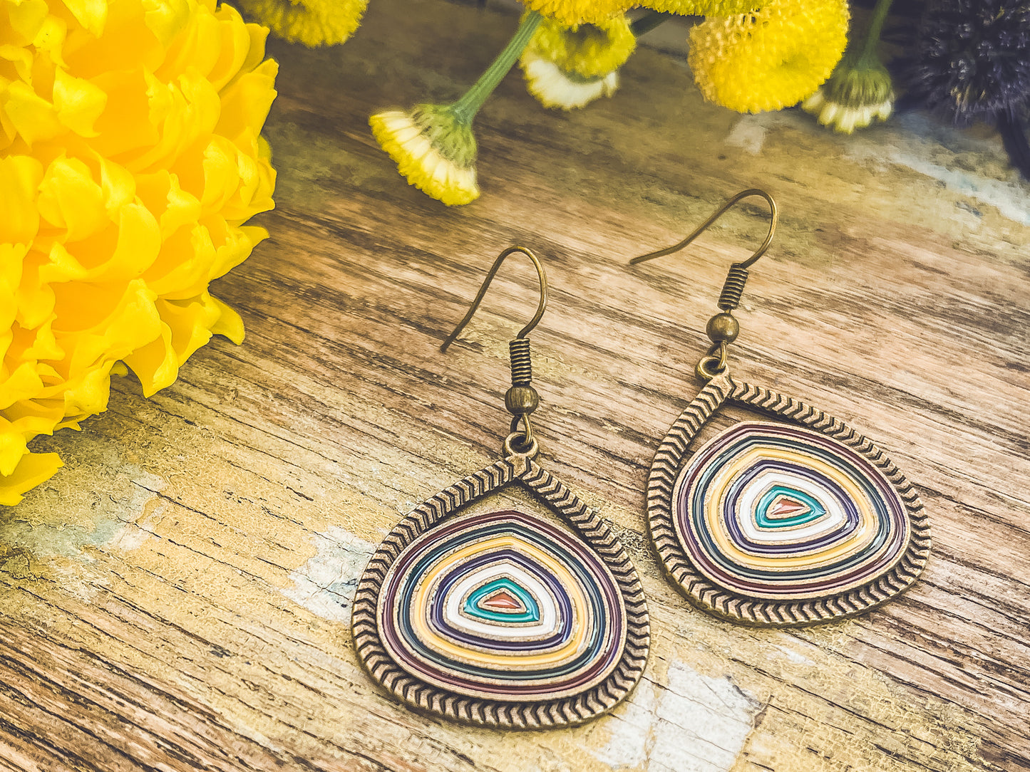 Beautiful Boho Drop Earrings