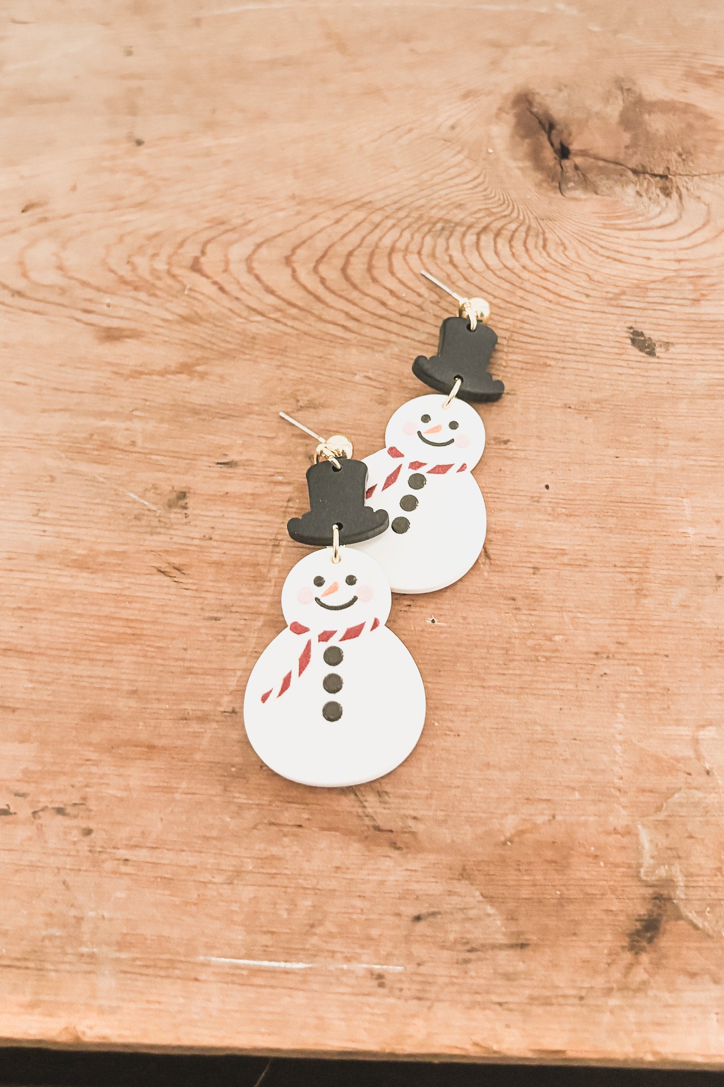 Adorable Snowman Earrings