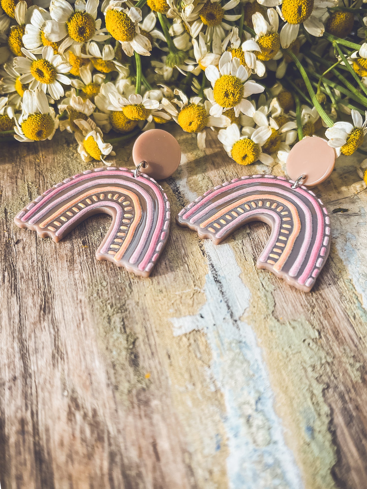 Beautiful Rainbow Earrings