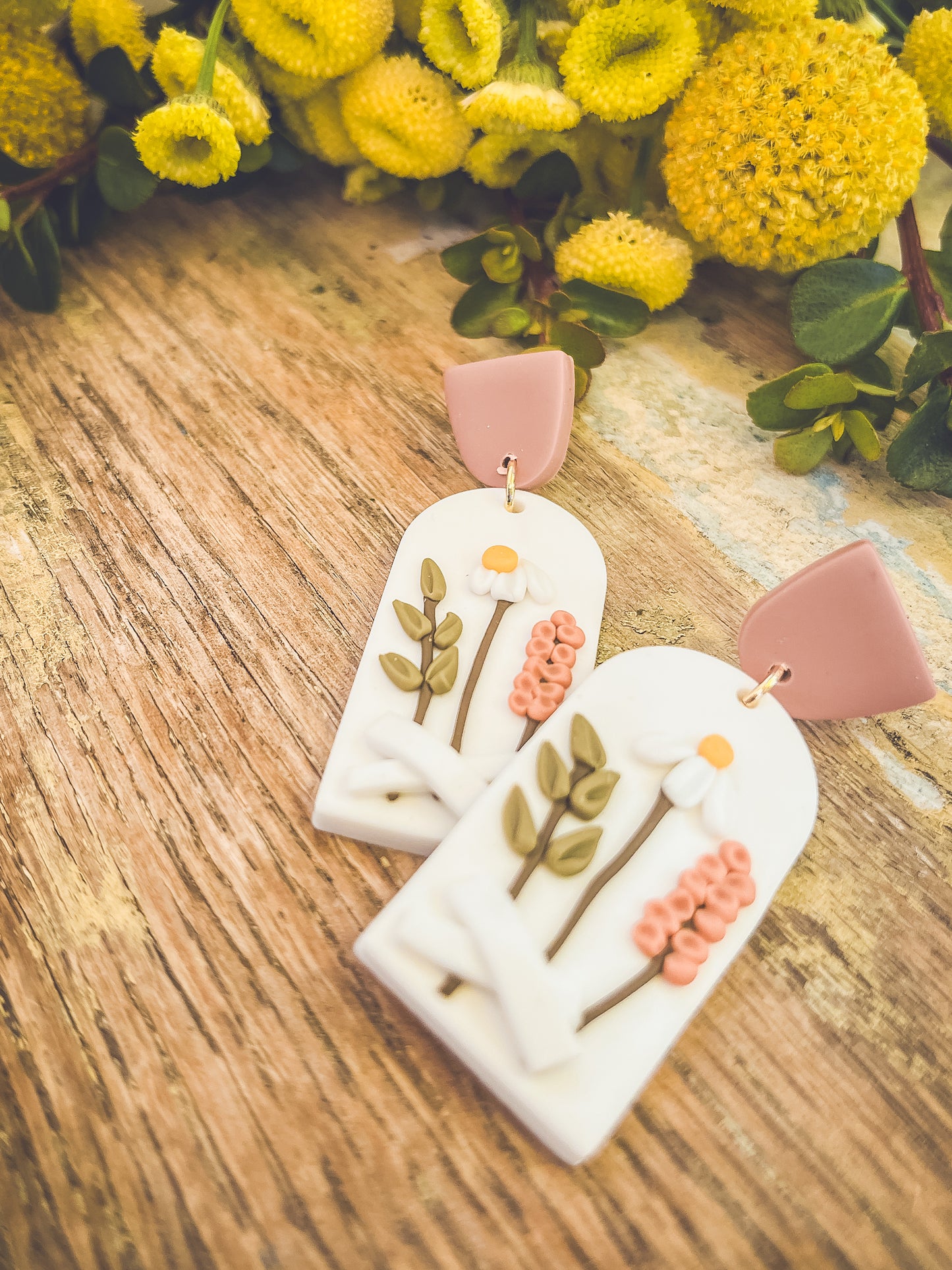 Beautiful Floral Earrings