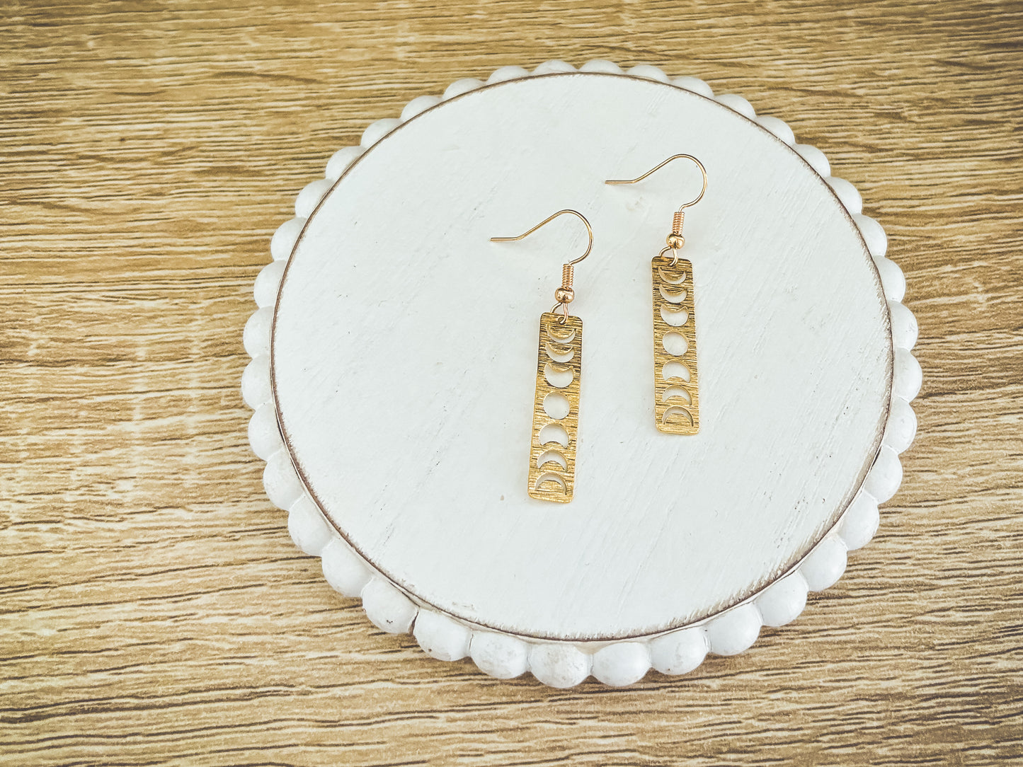 Beautiful Moon Phase Earrings