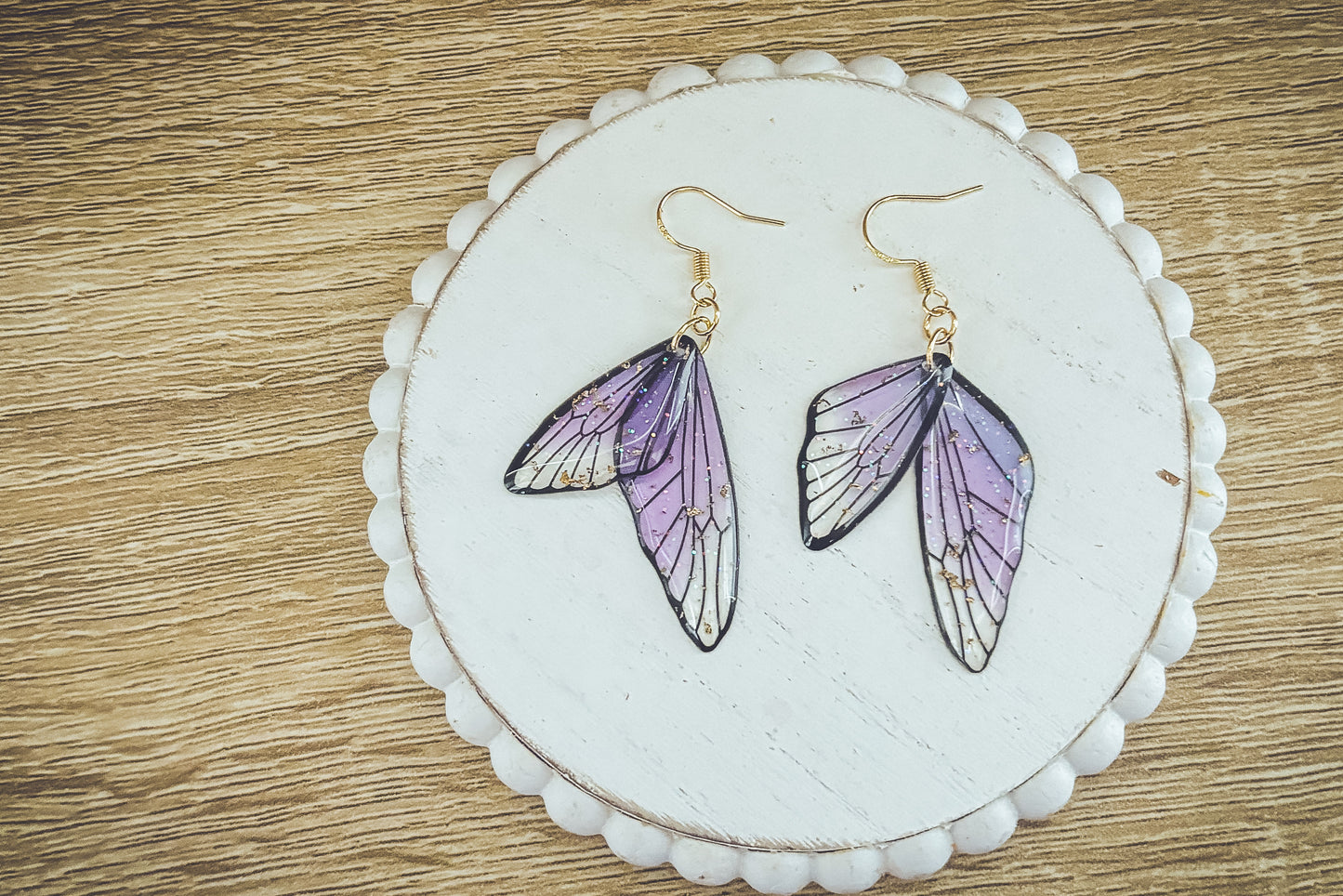 Beautiful Butterfly Wing Earrings