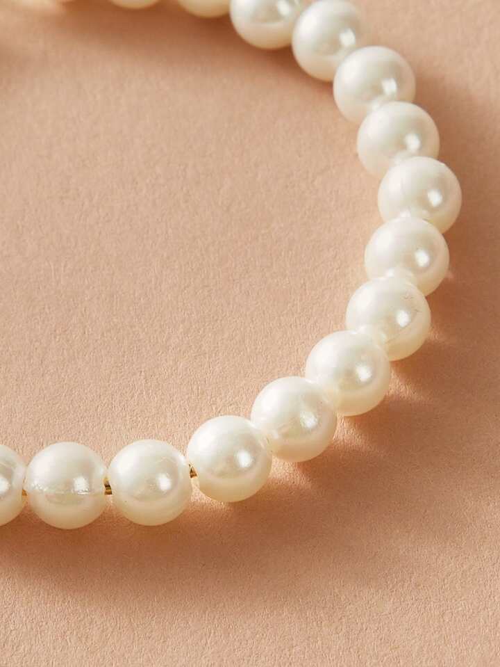 Beautiful Pearl Hoops