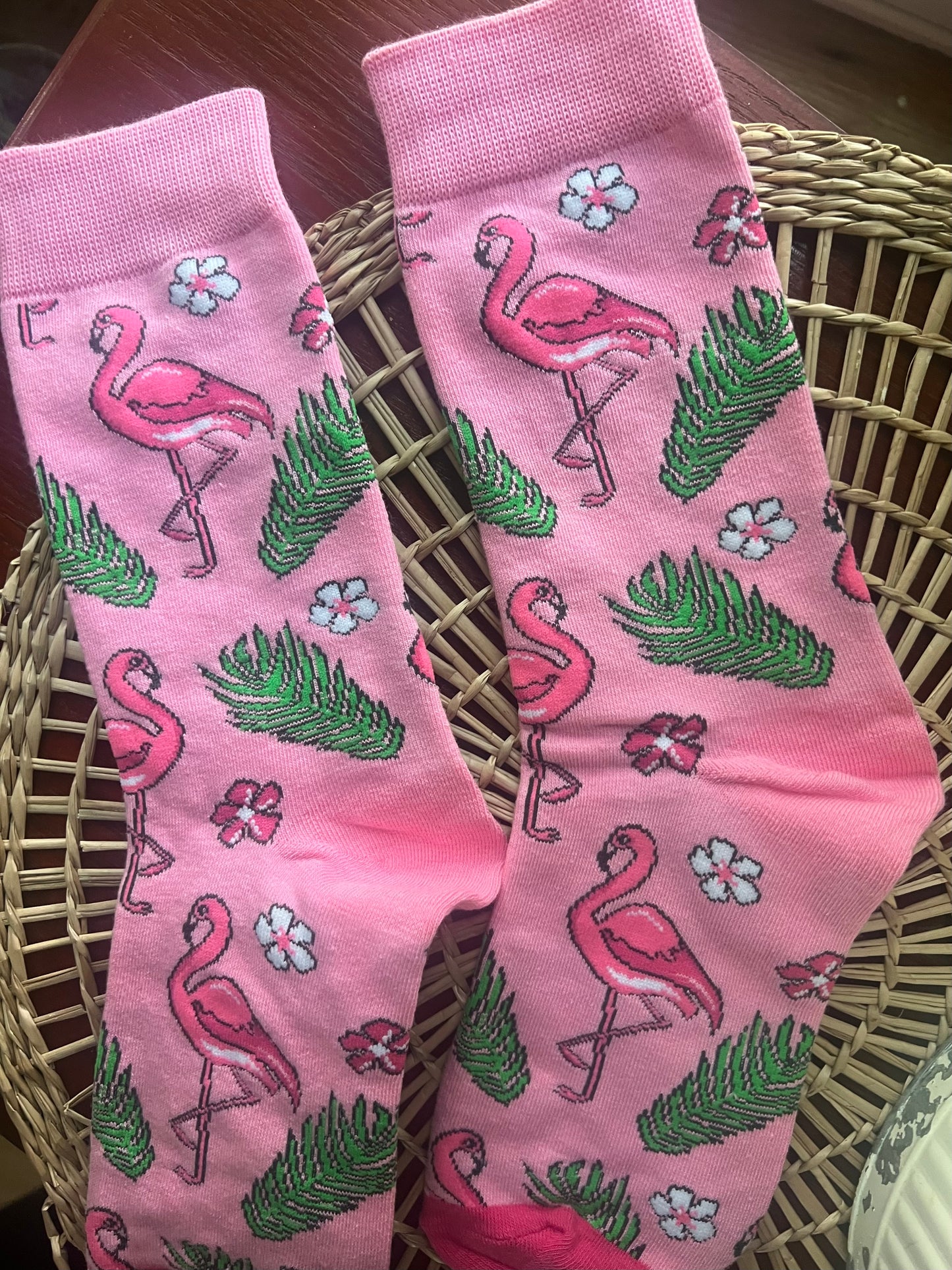 Adorable Flamingo Socks