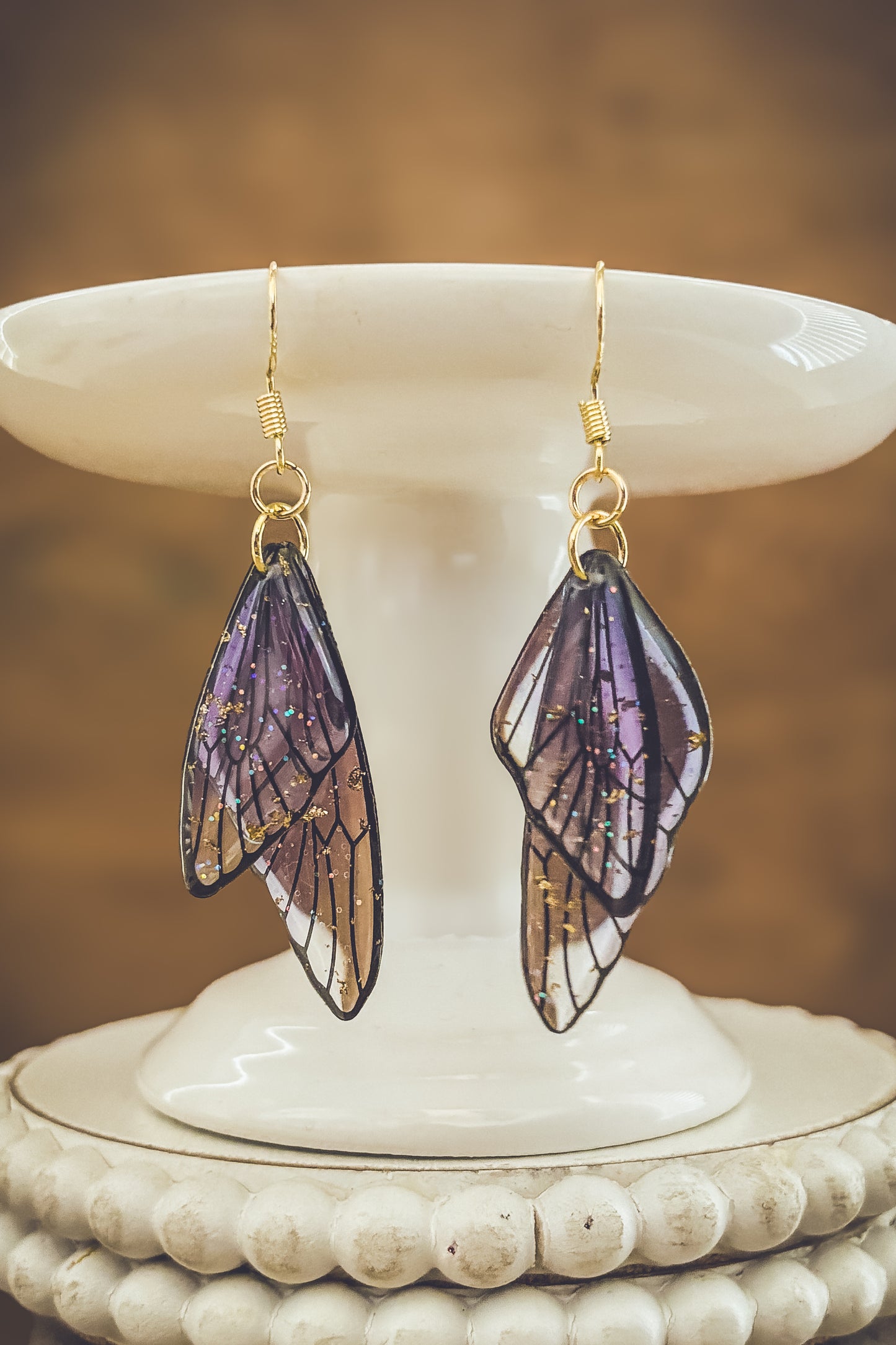 Beautiful Butterfly Wing Earrings