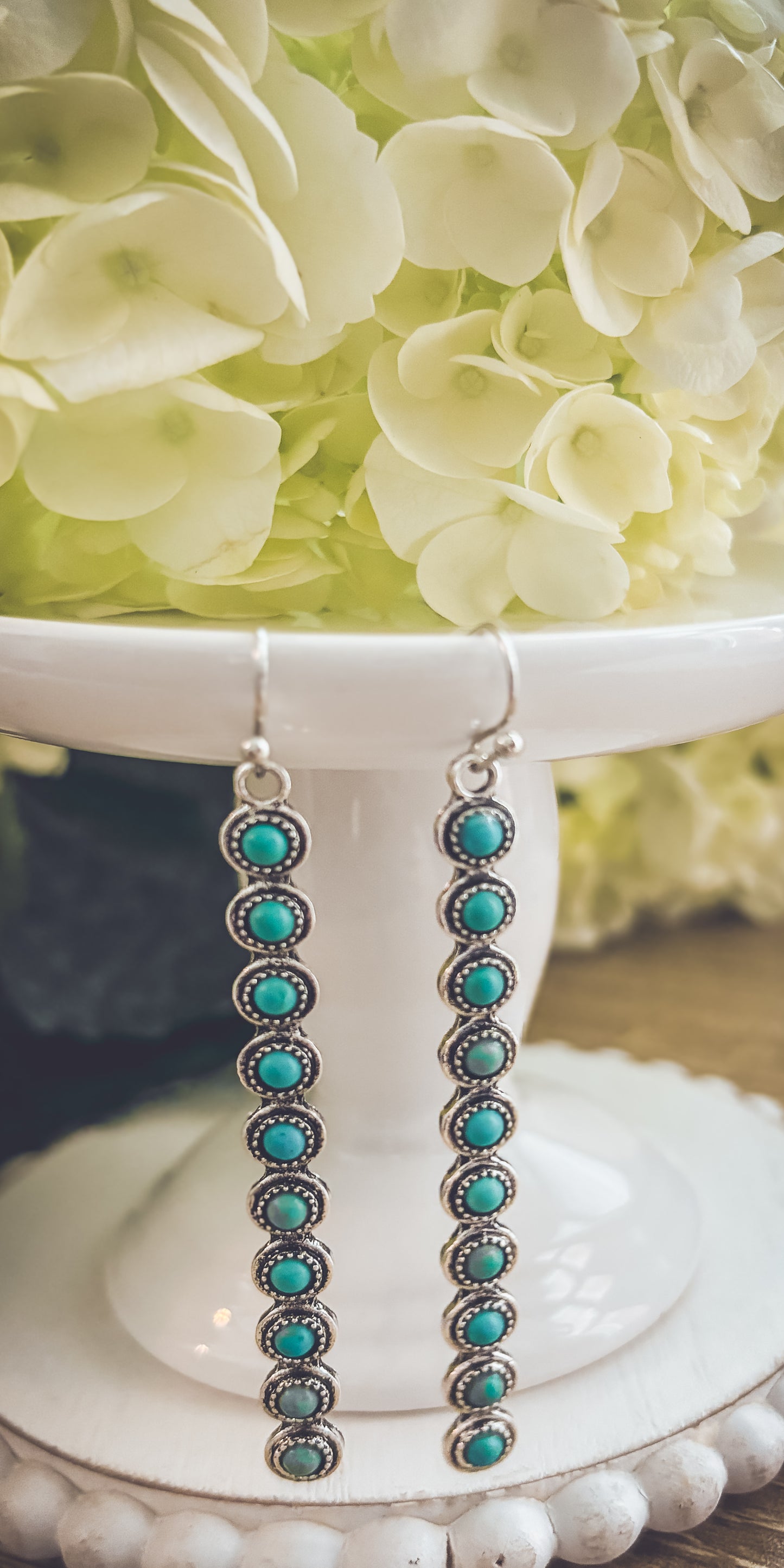 Beautiful Vintage Style Turquoise Earrings