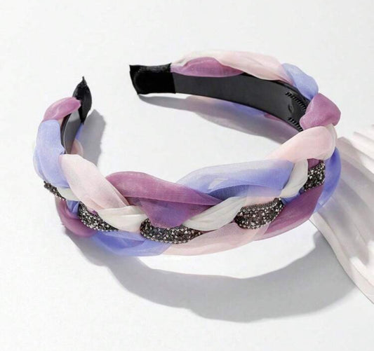 Beautiful Braided Glimmer Headband