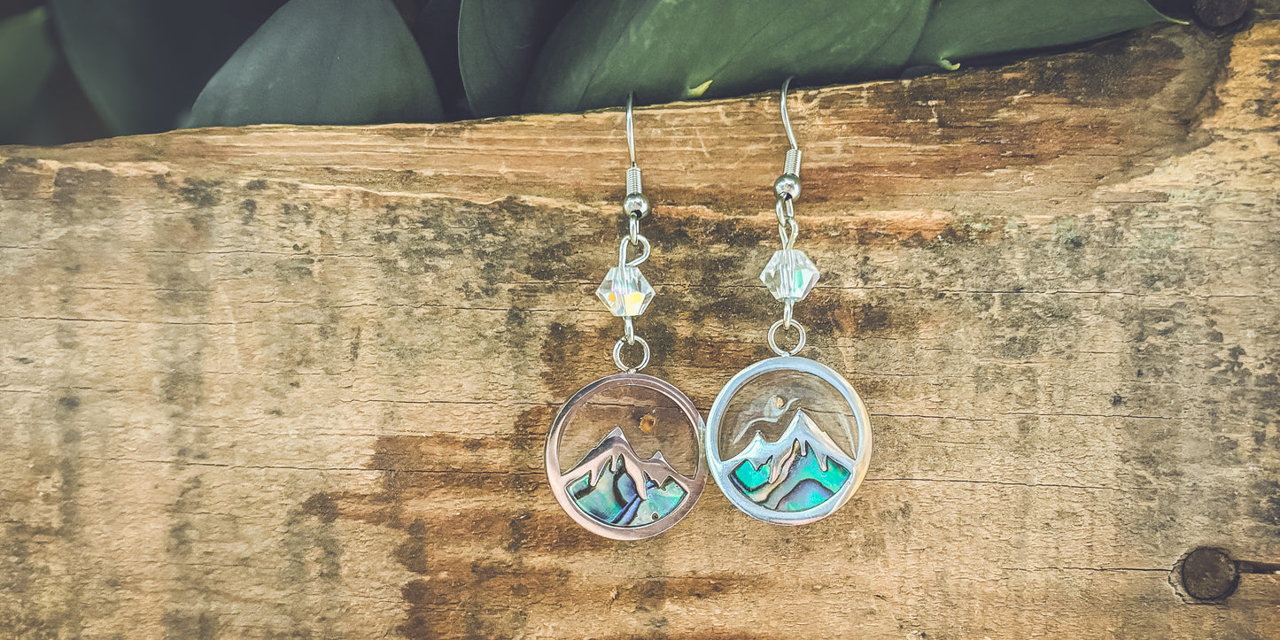 Beautiful Mountain Mustard Seed Faith Earrings