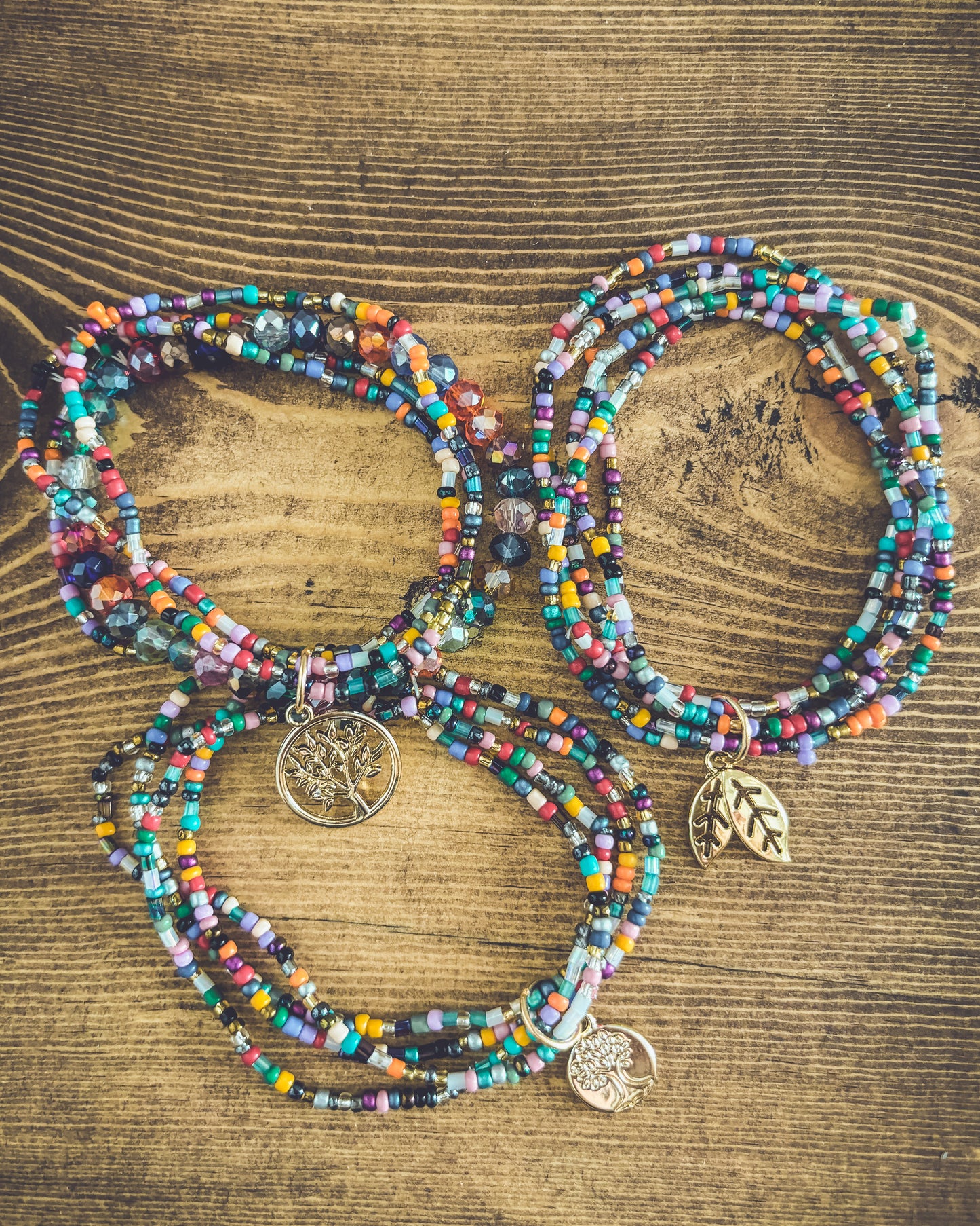 Beautiful Colorful Stacking Bracelet Set