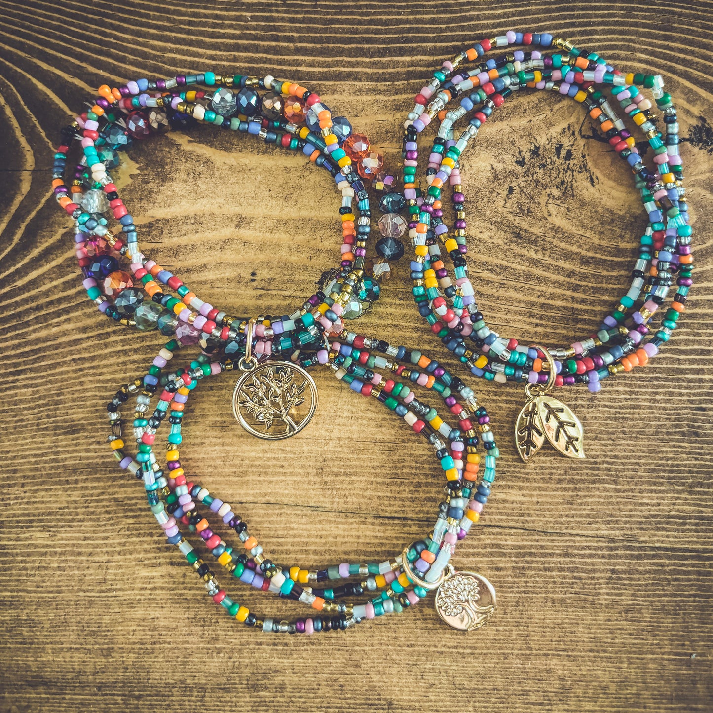 Beautiful Colorful Stacking Bracelet Set