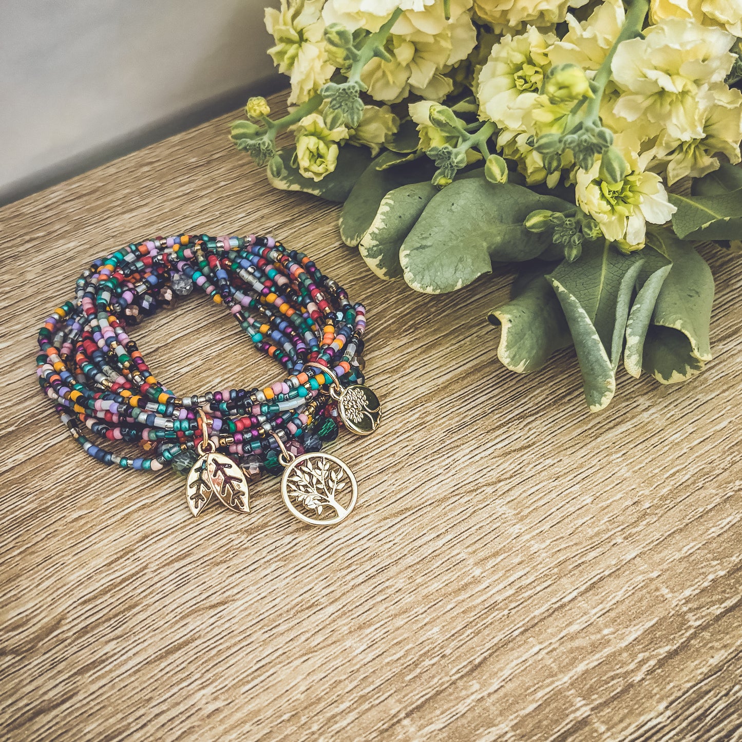 Beautiful Colorful Stacking Bracelet Set