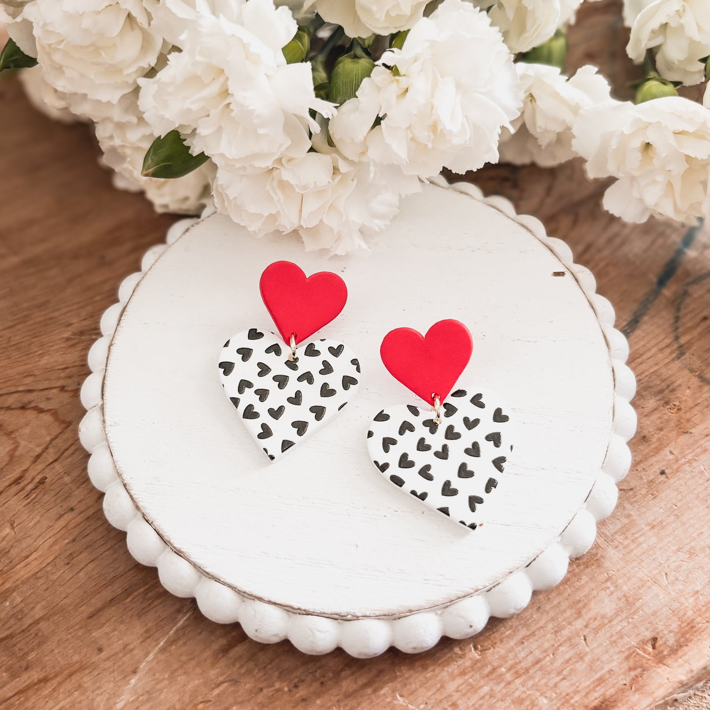 Adorable Valentines Heart Earrings