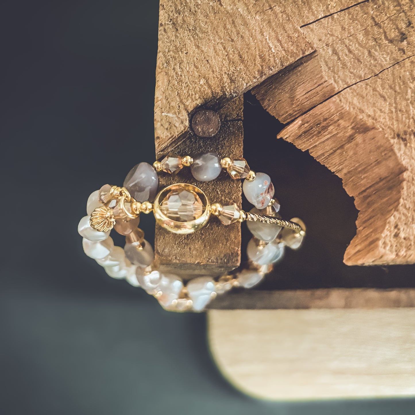 Beautiful Neutral Wrapping Bracelet